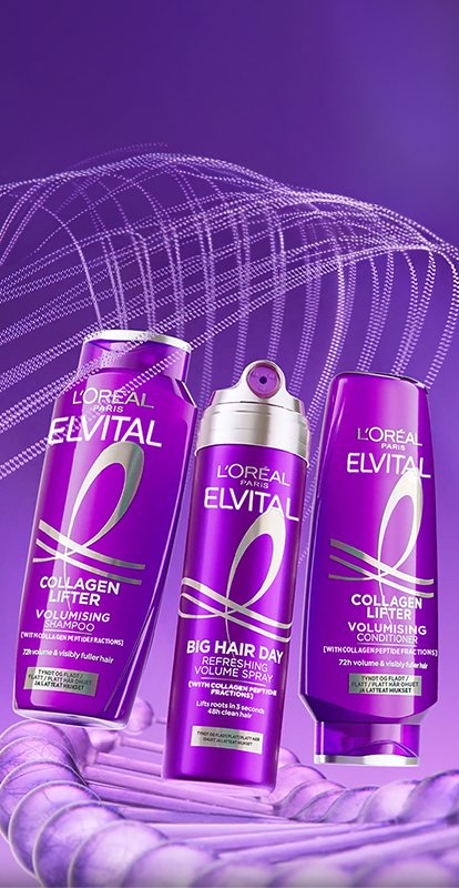 LOP NORDIC Elvital Collagen Lifter Home Page 2026 Desktop 2000x800px