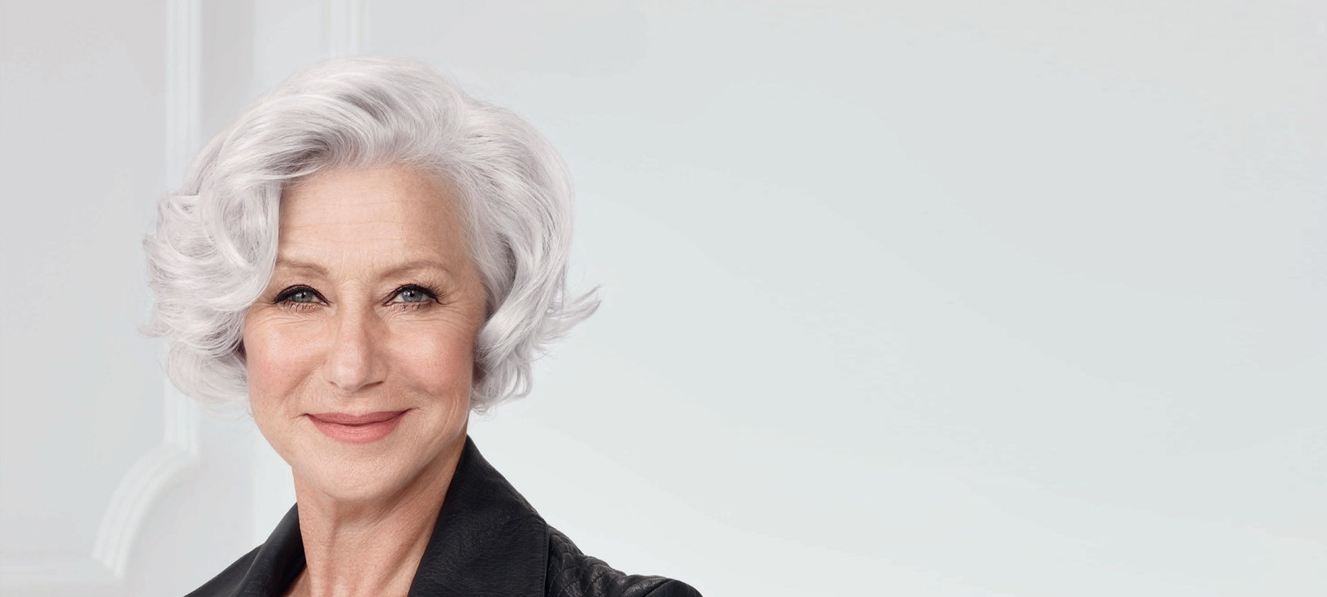Ellen Mirren Age Perfect Silver Care hero