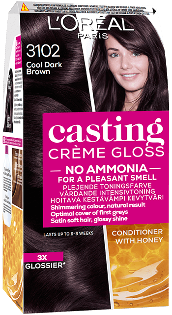 3600523806881 Loreal Casting Creme Gloss 3102 Cool Dark Brown