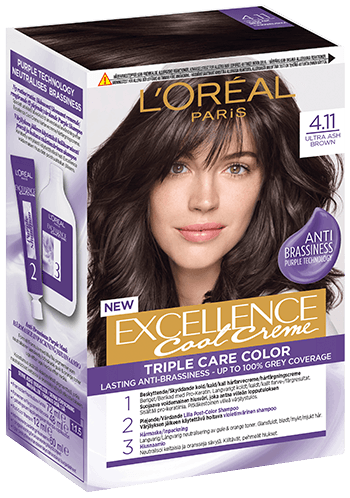 Excellence Cool Creme 4.11 Ultra Ash Brown
