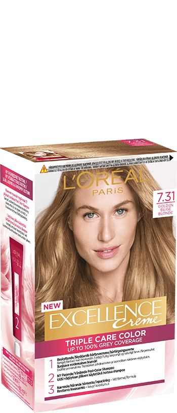 Hiusväri 731 Caramel Blonde Excellence Creme pakkauskuva