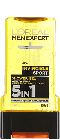 Suihkugeeli Invincible Sport Men Expert hero pakkauskuva