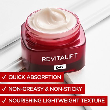 Kasvojenhoito päivävoide Revitalift Laser X3 vasen pakkauskuva