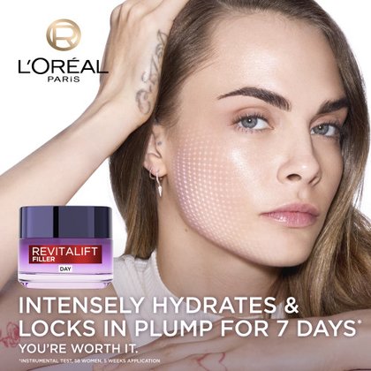 Ihonhoito Revitalift Filler tuoteyksityiskohta