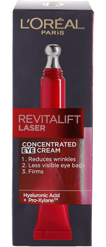 Kasvojenhoito silmänympärysvoide Revitalift Laser X3 pakkauskuva edestä