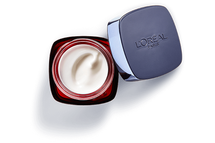 Kasvojenhoito yövoide Revitalift Laser X3 purkki auki